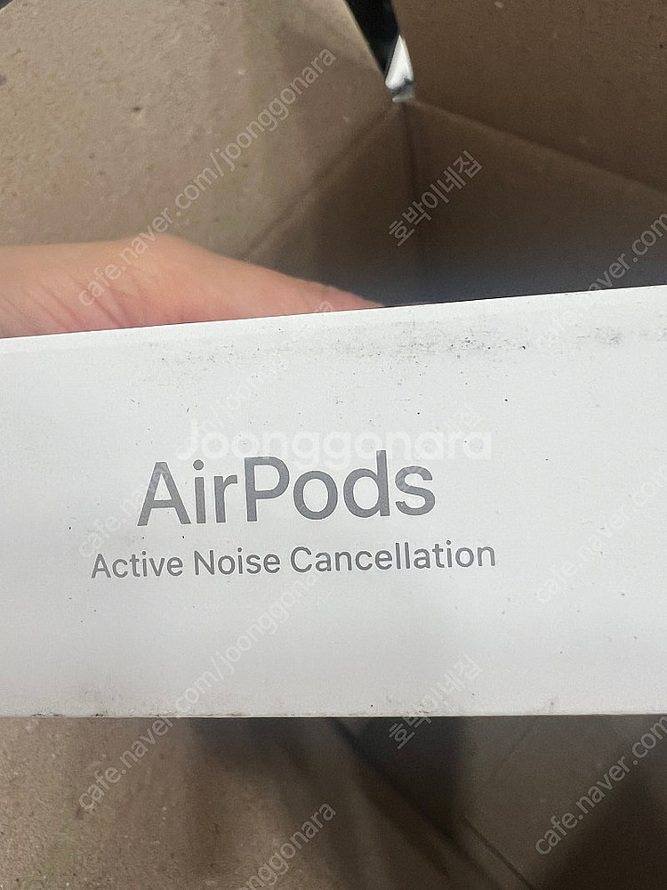 Apple 2024 에어팟 4세대 액티브 노이즈 캔슬링...--1