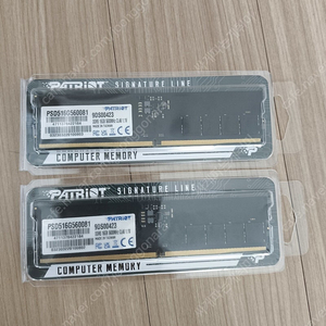 패트리어트 DDR5 PC5-44800 CL46 SIGNATURE 32gb(16*2)