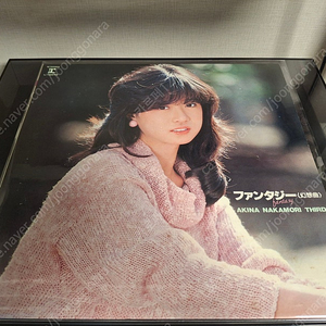 <싸인 포스터 수록> 나카모리 아키나 Nakamori Akina 엘피 LP