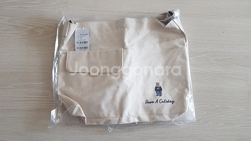 후아유.에코 크로스백.새제품.--3