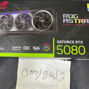 ASUS ROG-ASTRAL-RTX5080-O16G-GAMING