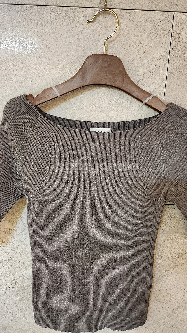 타임 골지 니트--0