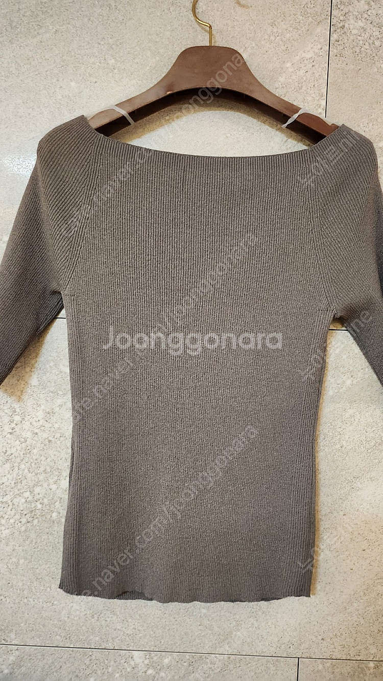 타임 골지 니트--3