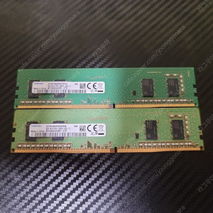 택포 1.5) 삼성 시금치램 DDR4 4GB 2개일괄