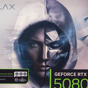 갤럭시 RTX 5080 화이트 OC 미개봉