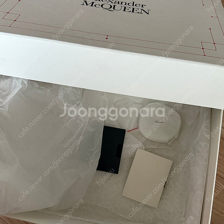 알렉산더 맥퀸 여성 오버솔 스니커즈 블랙탭 36사이즈(...--2