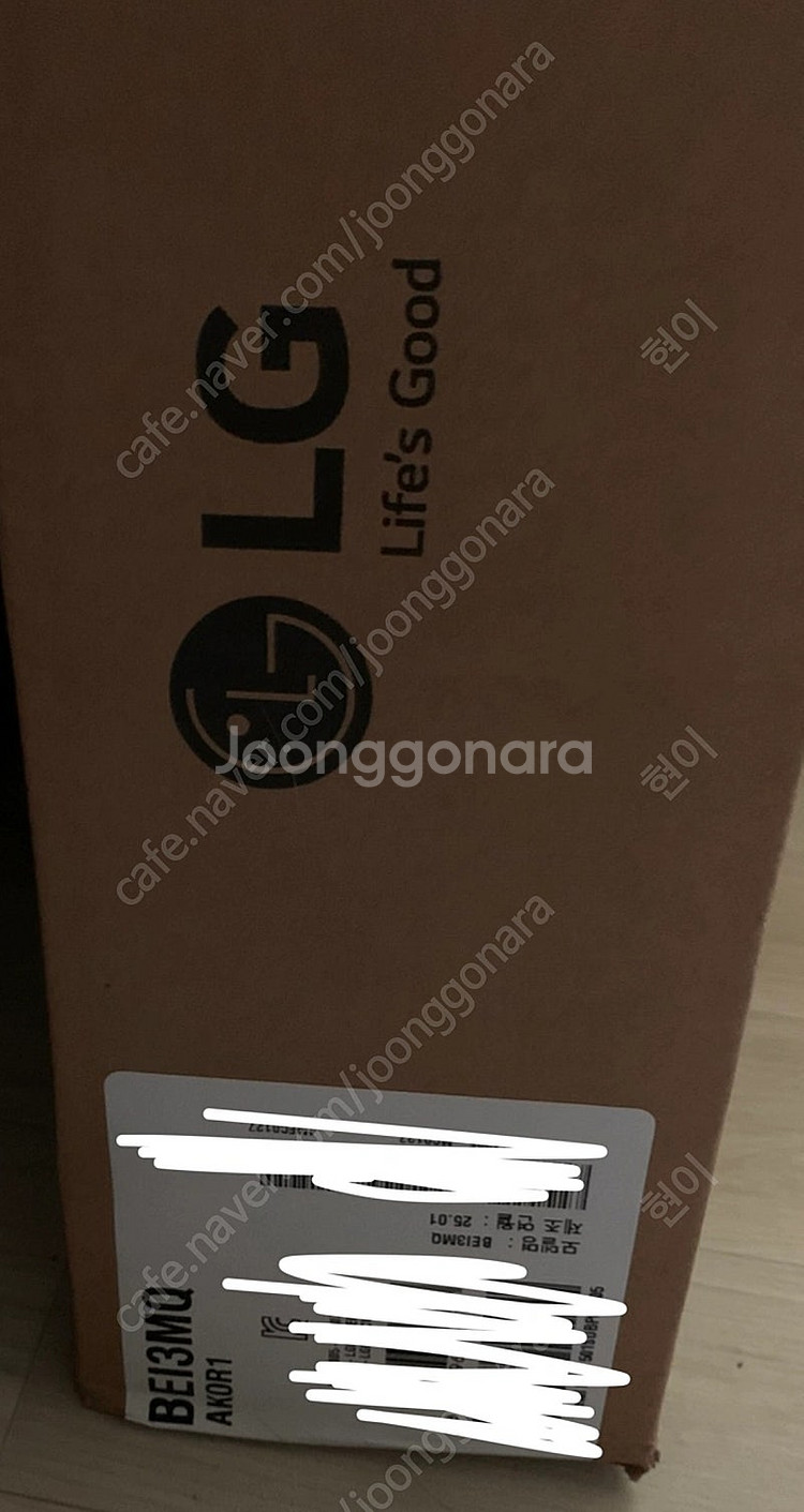 미개봉 새상품] LG 인덕션 BE3MQ 3구--2