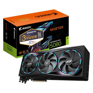 기가바이트 RTX 5080 어로스마스터 새제품