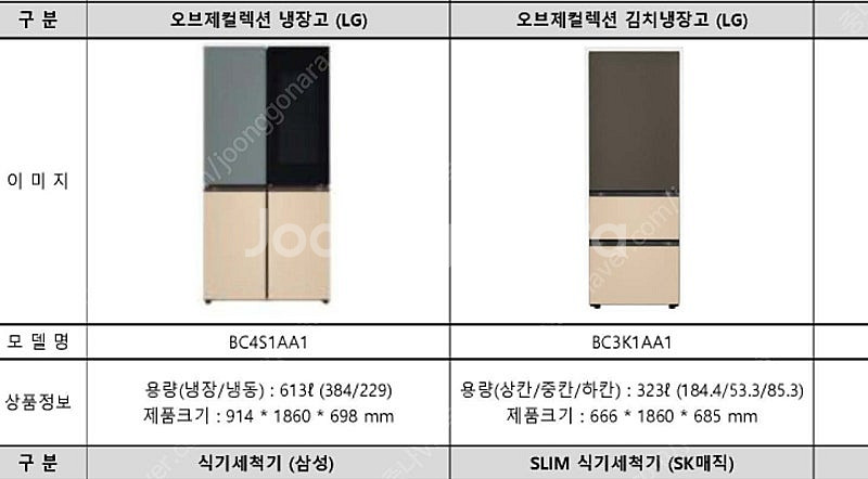 [안양]조합원제공 오브제컬렉션냉장고+오브제컬렉션김치--0
