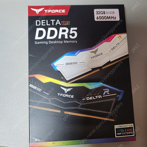 T-FORCE DDR5 6000 32gb 화이트