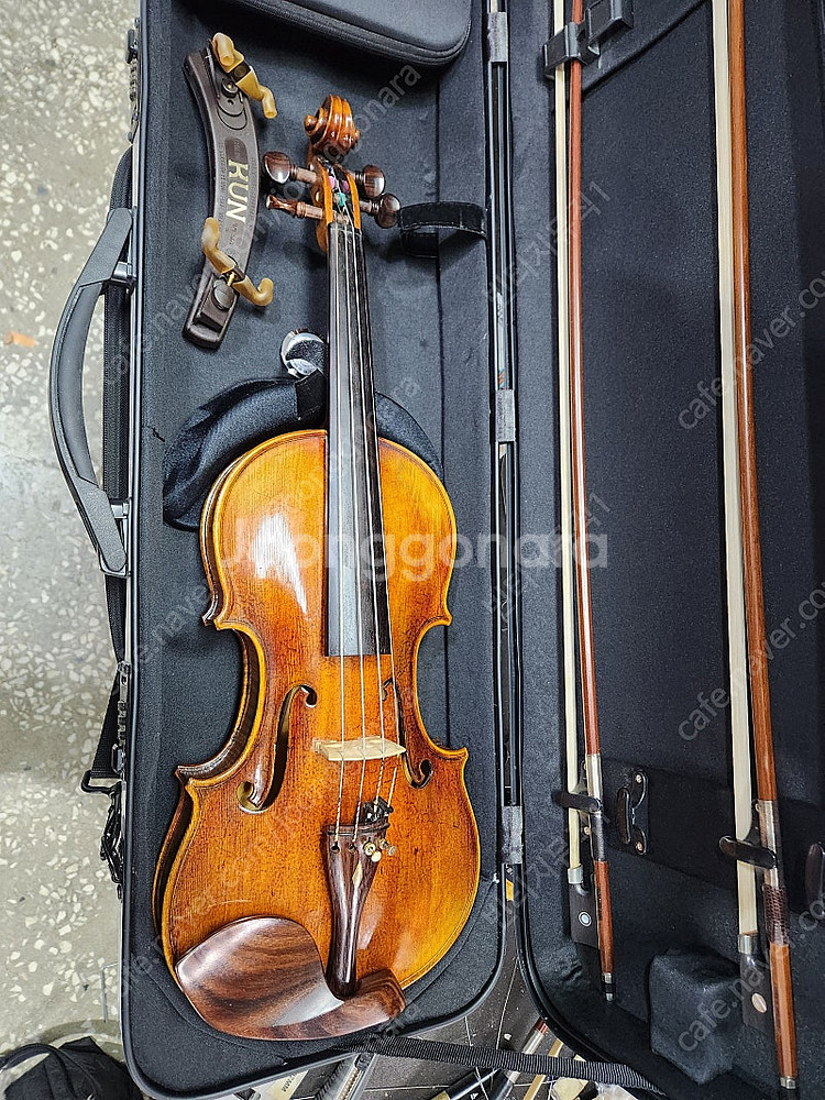 4/4 홍성우바이올린 /다이아몬드금장형 /콩쿨용 전공자세컨용 최고급바이올린 구입가 430만 고급활 하드케이스포함 /...--0