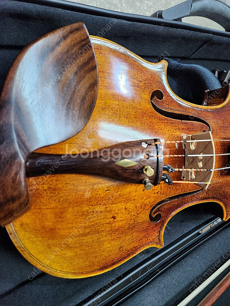 4/4 홍성우바이올린 /다이아몬드금장형 /콩쿨용 전공자세컨용 최고급바이올린 구입가 430만 고급활 하드케이스포함 /...--6