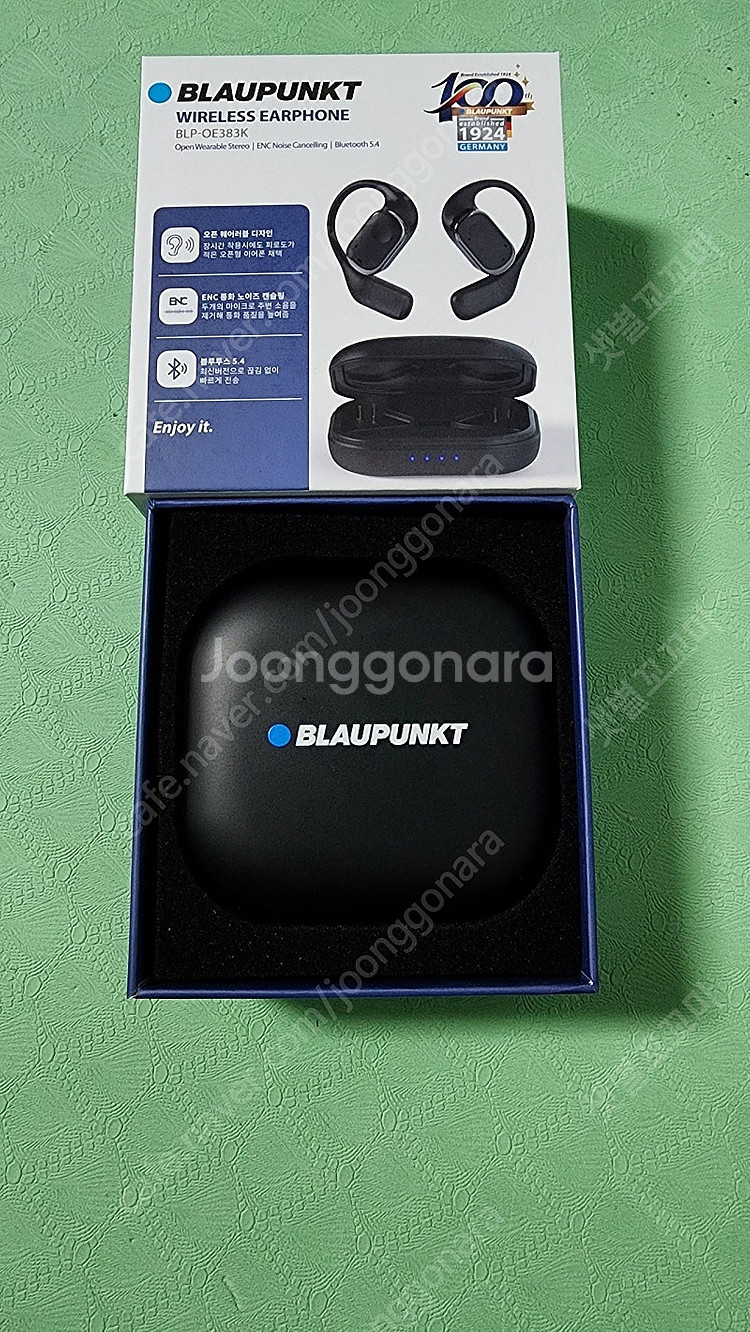 (택포)블루투스 이어폰 BLP-OE383K 팝니다--2