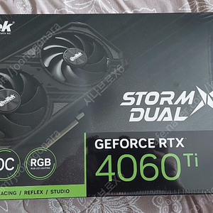 이엠텍(Emtech) 지포스(Geforce) RTX4060Ti Storm X Dual OC D6 8GB