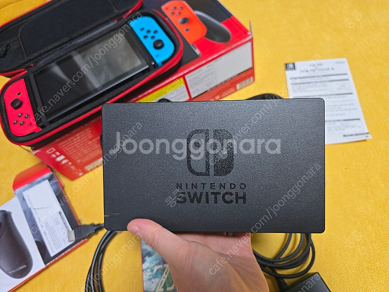 닌텐도 스위치 풀셋트 배터리 개선판 (젤다 칩포함)--6