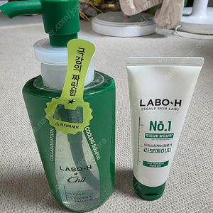 라보에이치 쿨링샴푸~