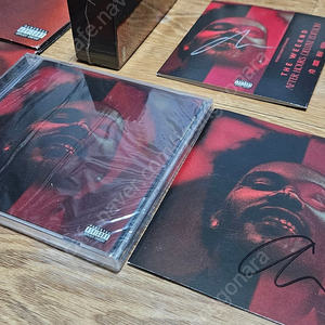 위켄드 weeknd 사인lp,cd,lp