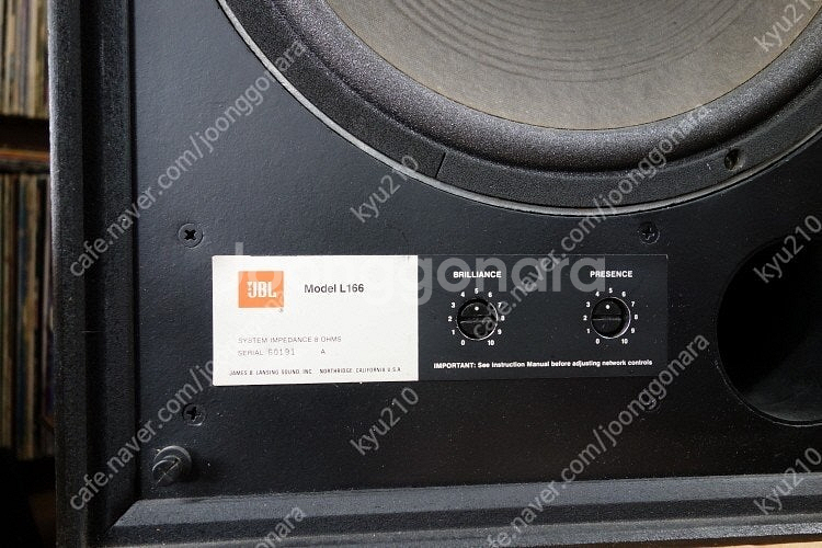JBL 4425 JBL L166--5