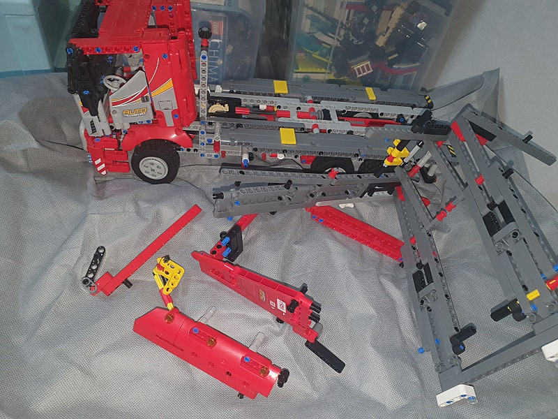 레고 테그닉 42098 자동차 운반트럭 벌크입니다. 이미지