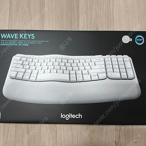 [미개봉] 로지텍 wave keys 화이트