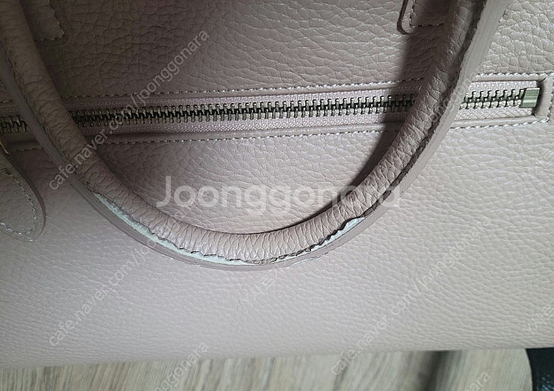 (하자) 정품인 세인트스코트 뉴 카렌 토트백 스모키로즈...--3