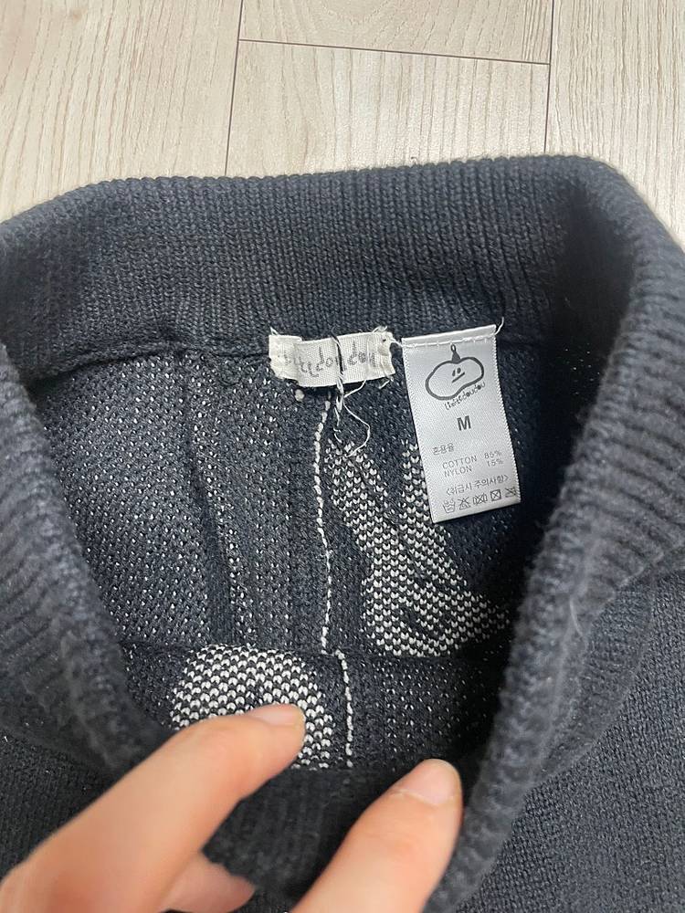 리미떼두두 토끼 니트 바지 M gs반택포--1