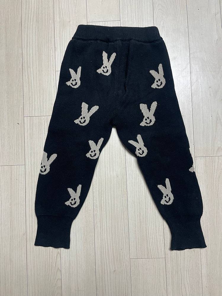 리미떼두두 토끼 니트 바지 M gs반택포--2