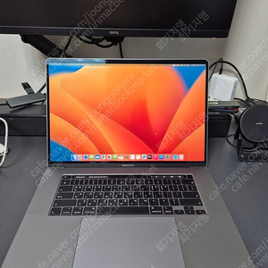 인텔 맥북프로 16인치 2019 고급형 스페이스 그레이 i9 2.4 CTO / SSD 1TB / RAM 32G