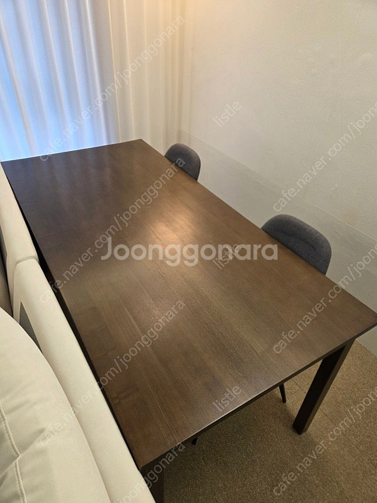 무인양품 식탁 책상 테이블--0