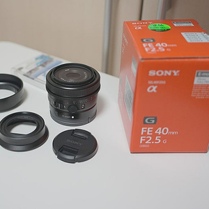 소니 40mm f2.5 G렌즈 (SEL40F25G) 판매