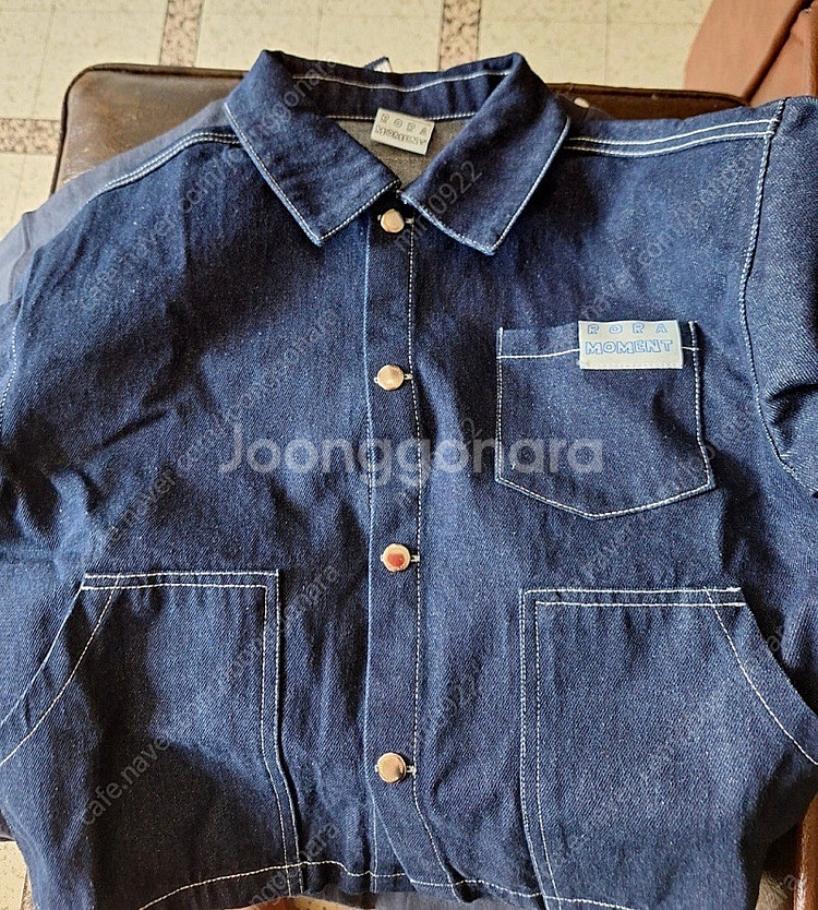 로라모먼트 데님 셋업 XL 110호--4