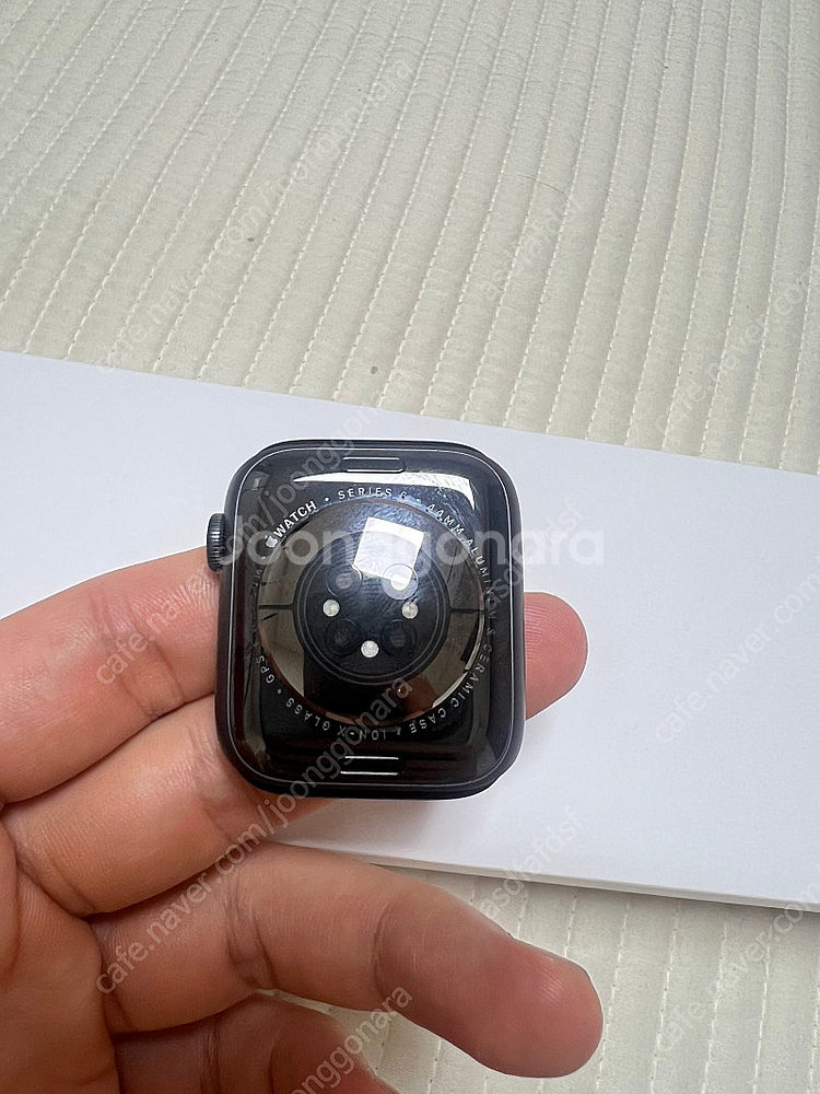 애플워치 6 44mm 스페이스그레이 풀박--5