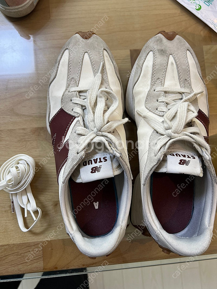 뉴발란스 327 스타우드 문빔 버건디 ws327sg--0