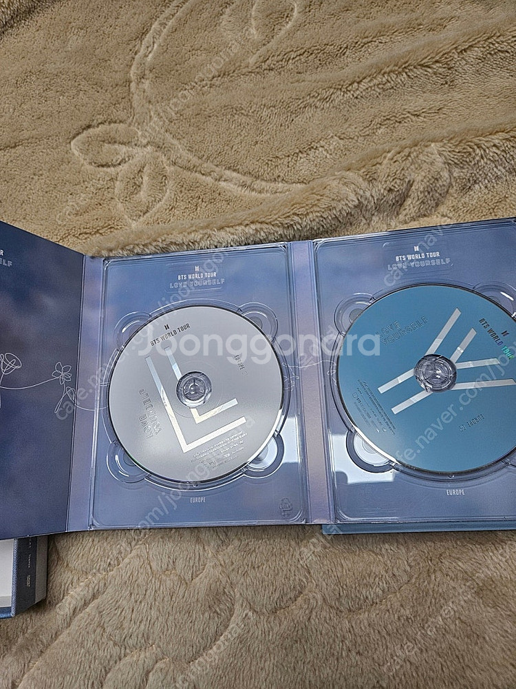 BTS 방탄 LOVE YOURSELF 유럽 DVD--3