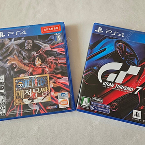 PS4 해적무쌍4, 그란투리스모7 일괄 판매합니다.