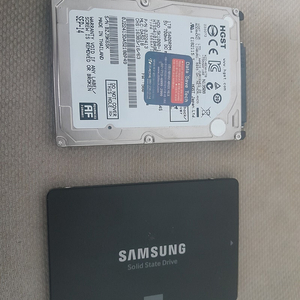 HGST 1TB HDD + 삼성 860 EVO 500GB SSD 일괄로 팝니다.