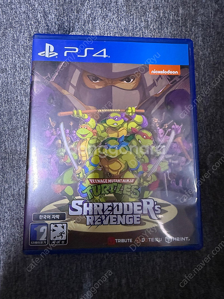 PS4 닌자 거북이 슈레더의 복수 중고 팝니다--0