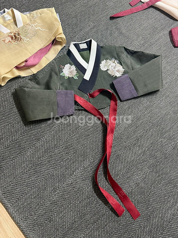 고급 한복 저고리 (77사이즈) 새상품 중고 여러가지 ...--8