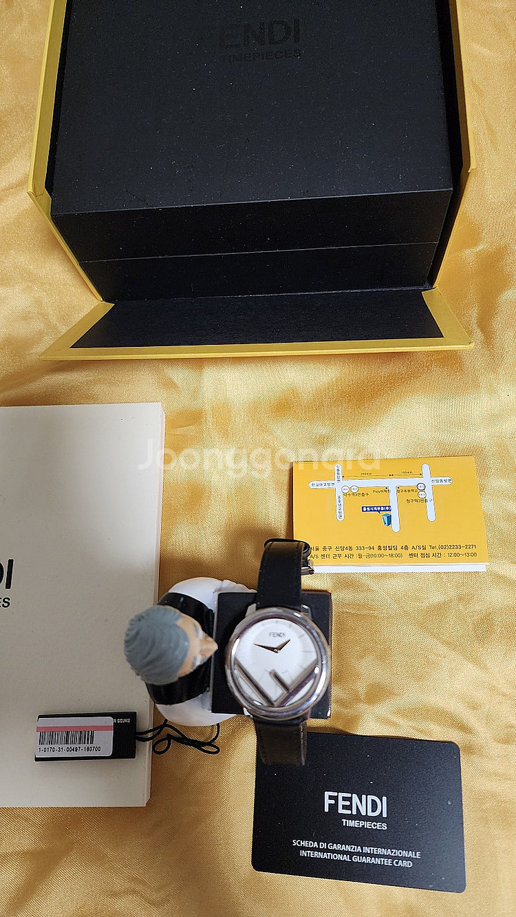 [펜디] F 710034011 런웨이 여성[정품]시계--8