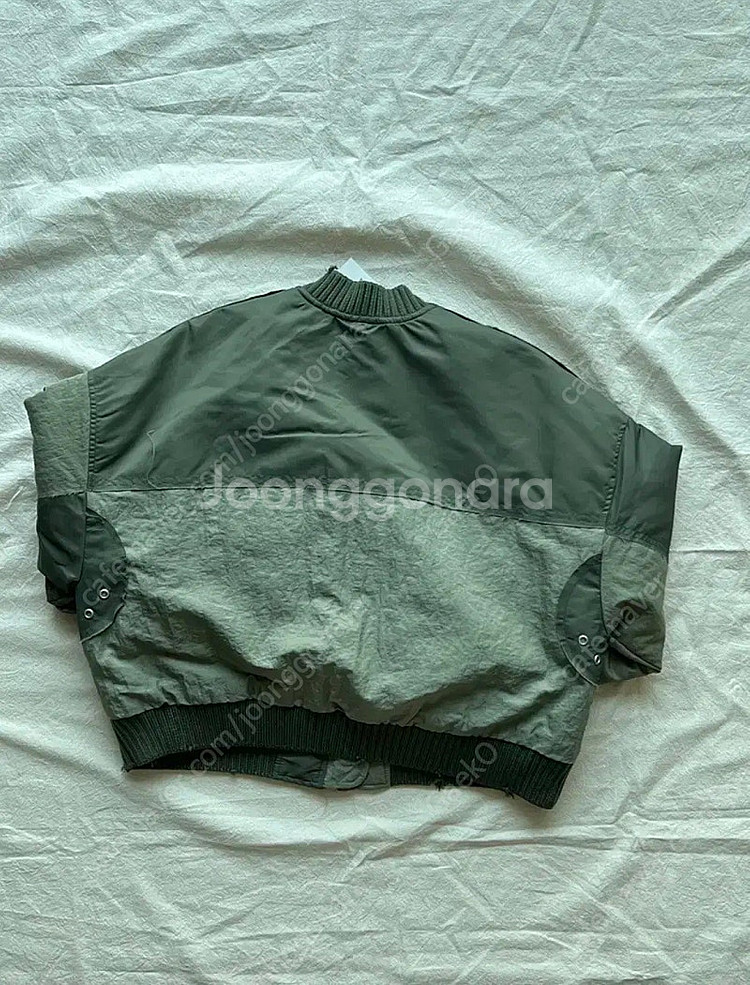 자라(ZARA)/패치워크봄버재킷/xs--2