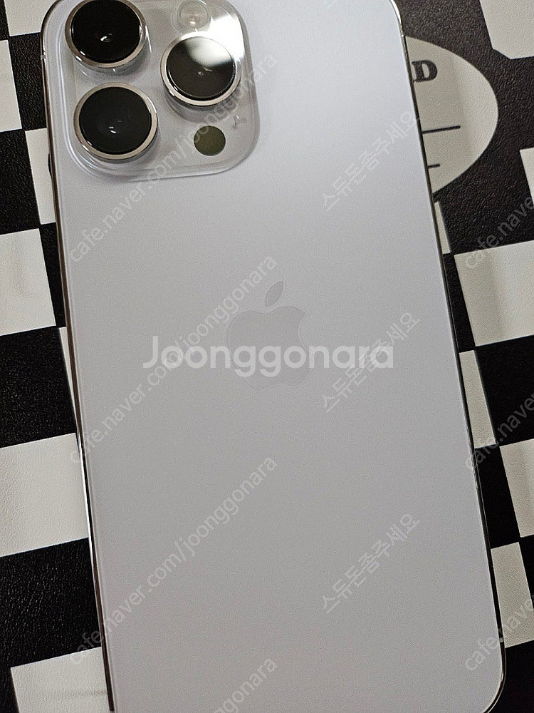 아이폰 14프로맥스 실버 128GB--1