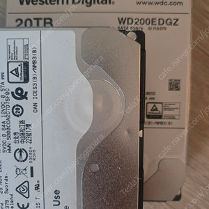 wd 20tb 적출 미사용