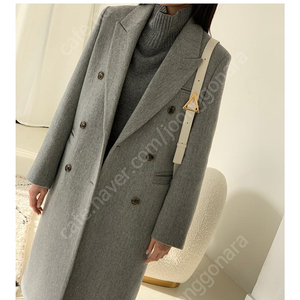 레디투웨어 Ray double wool coat 그레이 55