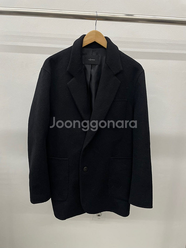오버핏100)일꼬르소 오버핏 캐시미어 울 자켓,클럽모나...--0