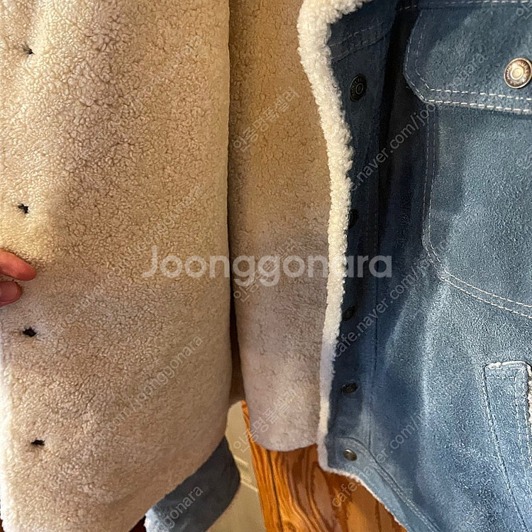 생로랑 양털 스웨이드 무스탕 데님 자켓......톰포드...--9