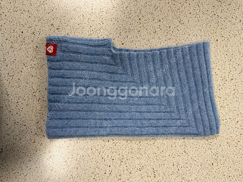 꼬숑 바라클라바 소라색--0