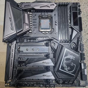 8700K, MSI Z390 GodLike(갓라이크), 쿨러 일괄 팝니다.