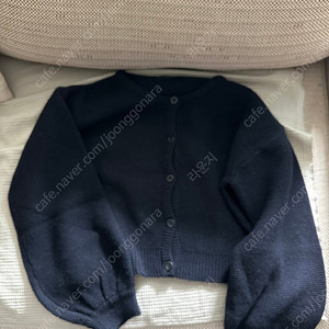 유노이아 navy cardigan 네이비 가디건