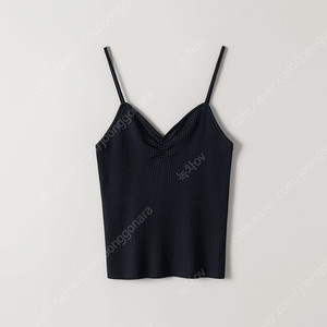 Fyeo 포유온 Moire Knit Sleeveless Deep Navy 새상품