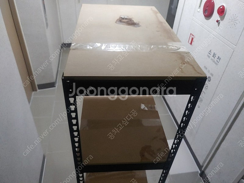 3단 철제 선반 무볼트 앵글 렉 판매 40*70*150...--1